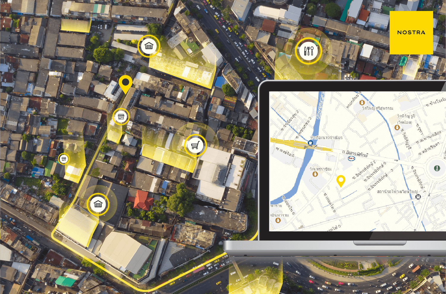 NOSTRA Map New feature